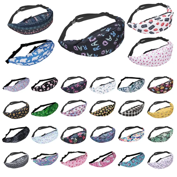 Colorful Waist Bag Fanny Packs Style Belt Bag Women Waist Pack Travelling Bag(yab909)