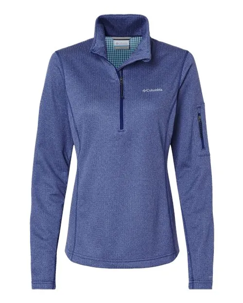 Columbia Women's Park View? Grid Fleece Half-Zip