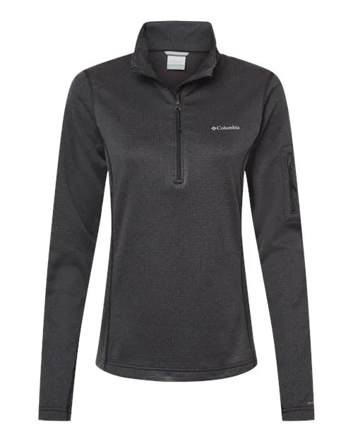 Columbia Women's Park View? Grid Fleece Half-Zip