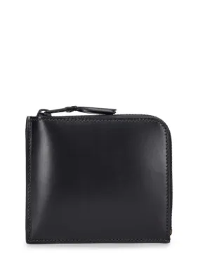 Comme des Garçons Wallet   Very black leather wallet 