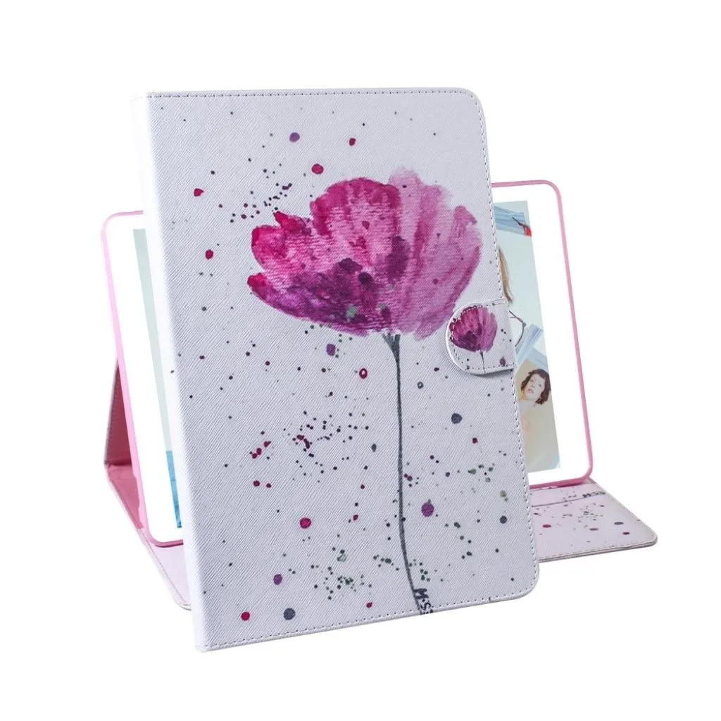 Cool pattern leather flip case for Samsung Galaxy Tab A7 10.4 (2020) - Beautiful Flower