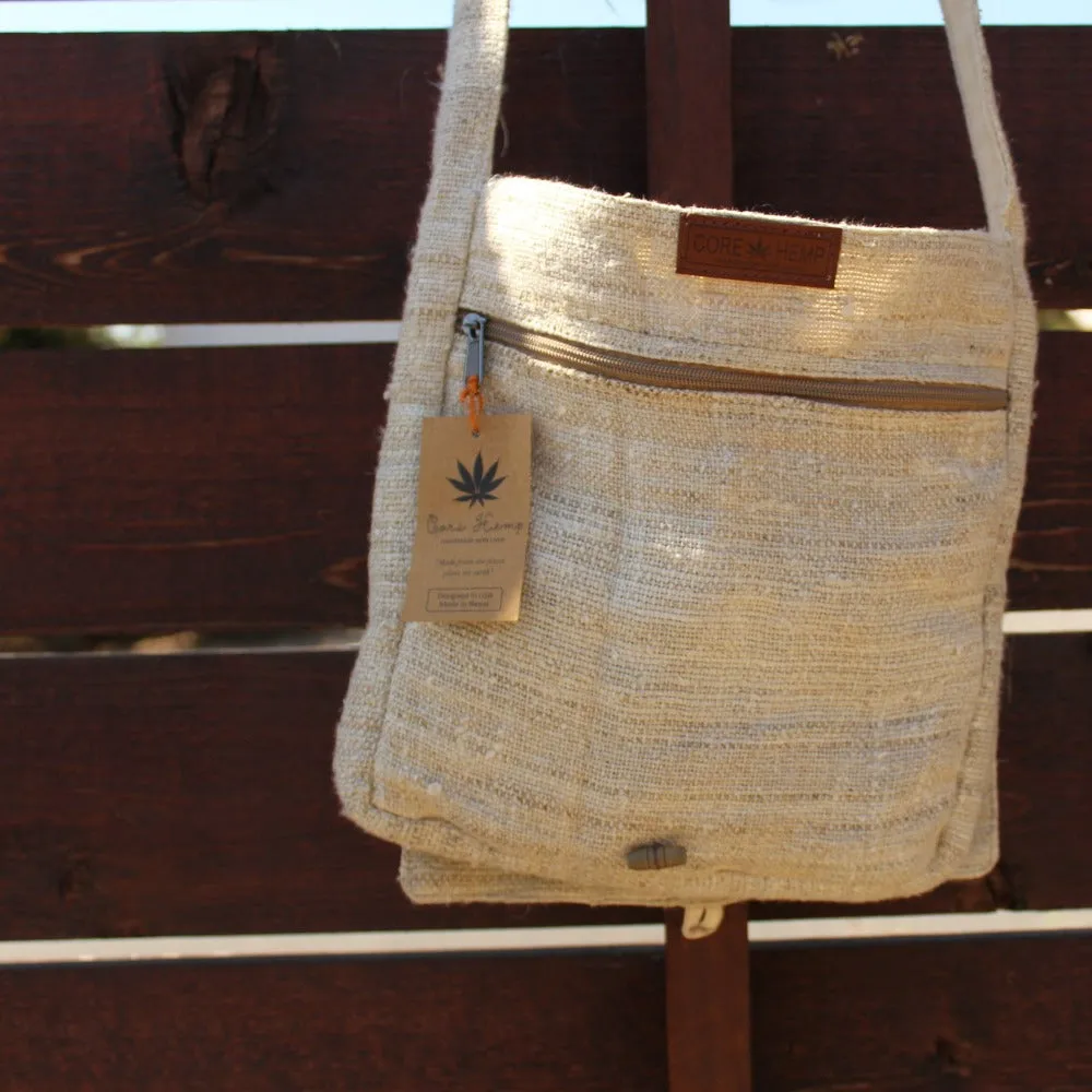 Core Hemp Messenger Bag - Bodhi