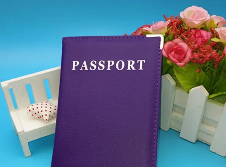 Custom PU passport holder