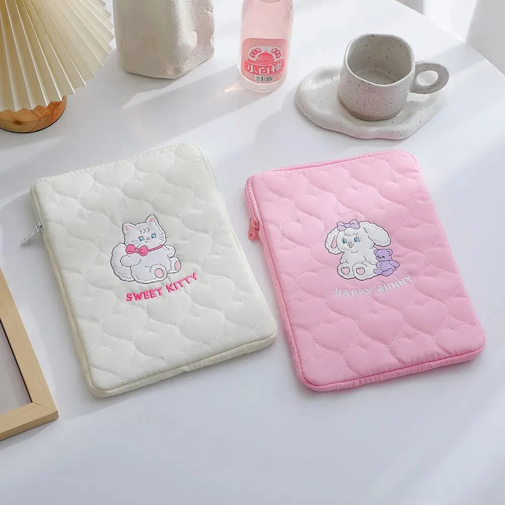 Cute Korean Ins Laptop / Ipad Pouch Case Holder 11 Inch