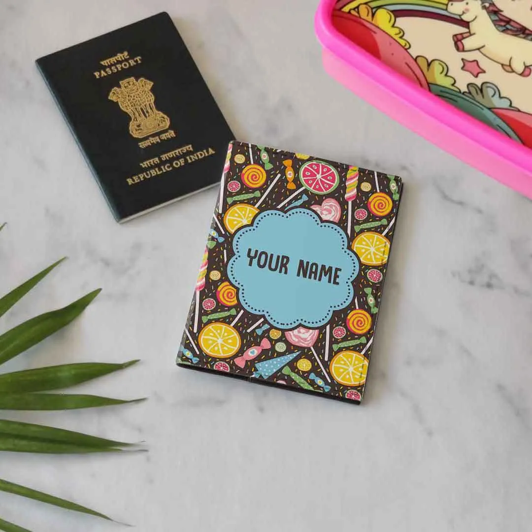 Cute Travel Document Holder  -Lemon and Candy