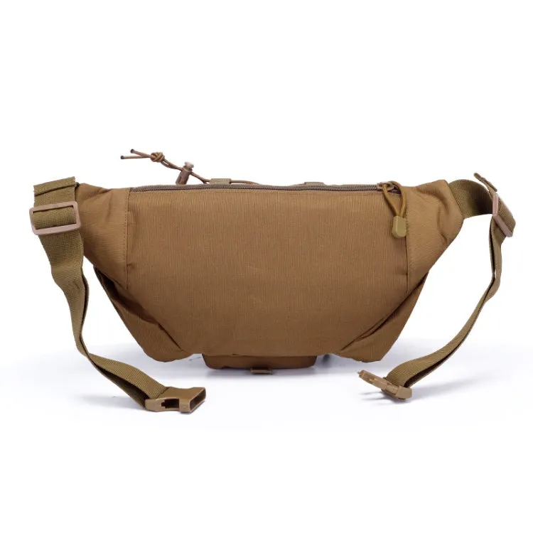 D05 Outdoor Sports Waterproof Waist Bag Fishing Multifunctional Chest Bag, Size: Free Size(Army Green)