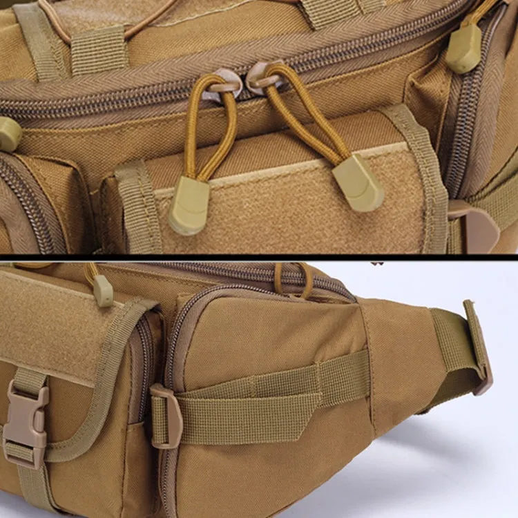 D05 Outdoor Sports Waterproof Waist Bag Fishing Multifunctional Chest Bag, Size: Free Size(Army Green)