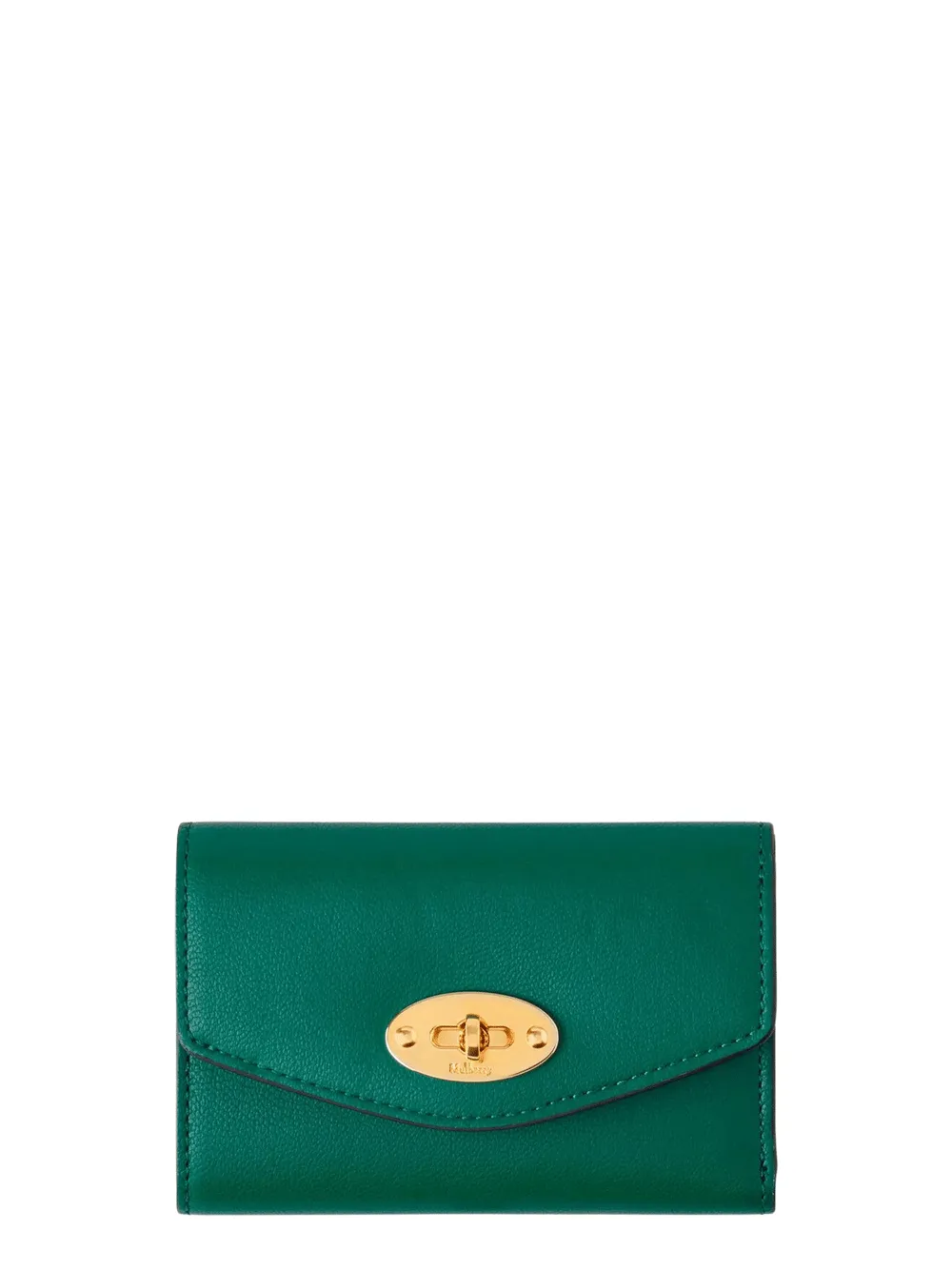 Darley Folded Multi-Card Wallet Micro Classic Grain (Malachite)