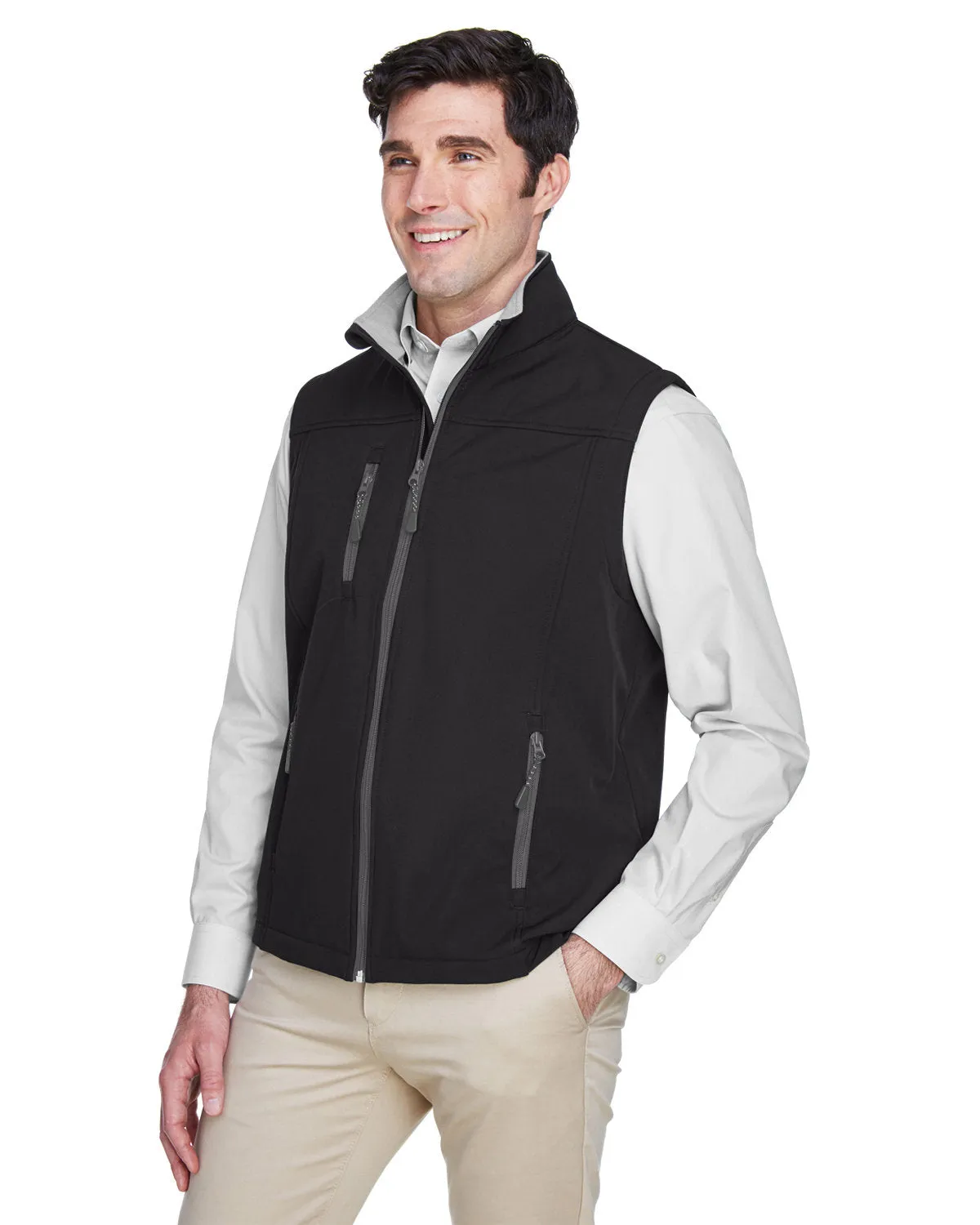 Devon & Jones Men's Soft Shell Vest