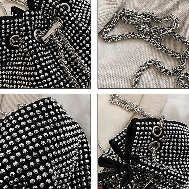 diamond clutch shoulder bag Shinny Rhinestone Evening Shoulder Bags