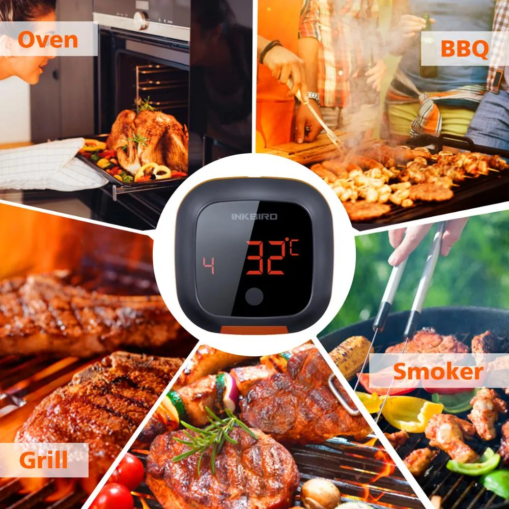 Digital BBQ Meat Cooking Thermometer Magnetic Cooking Thermometer