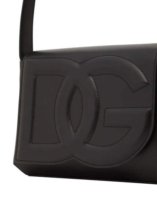 Dolce&amp;Gabbana   Logo leather shoulder bag 