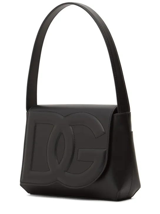 Dolce&amp;Gabbana   Logo leather shoulder bag 