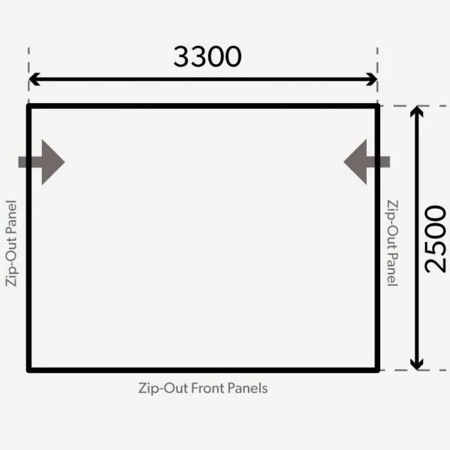 Dometic Rally AIR Pro 330 S Caravan/Motorhome Inflatable Awning