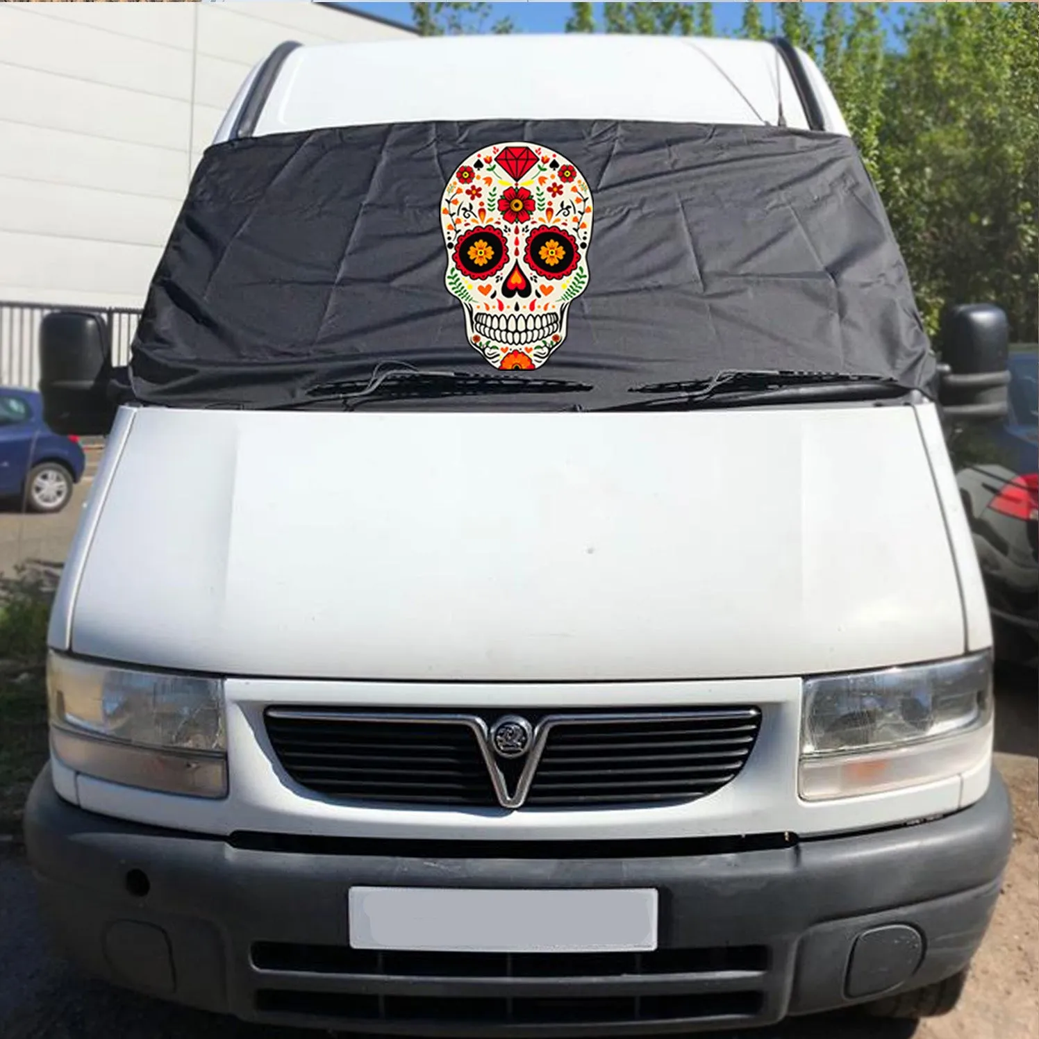 Ducato, Boxer, Relay Motorhome Screen Wrap 1993 - 2006 - Sugar Skull