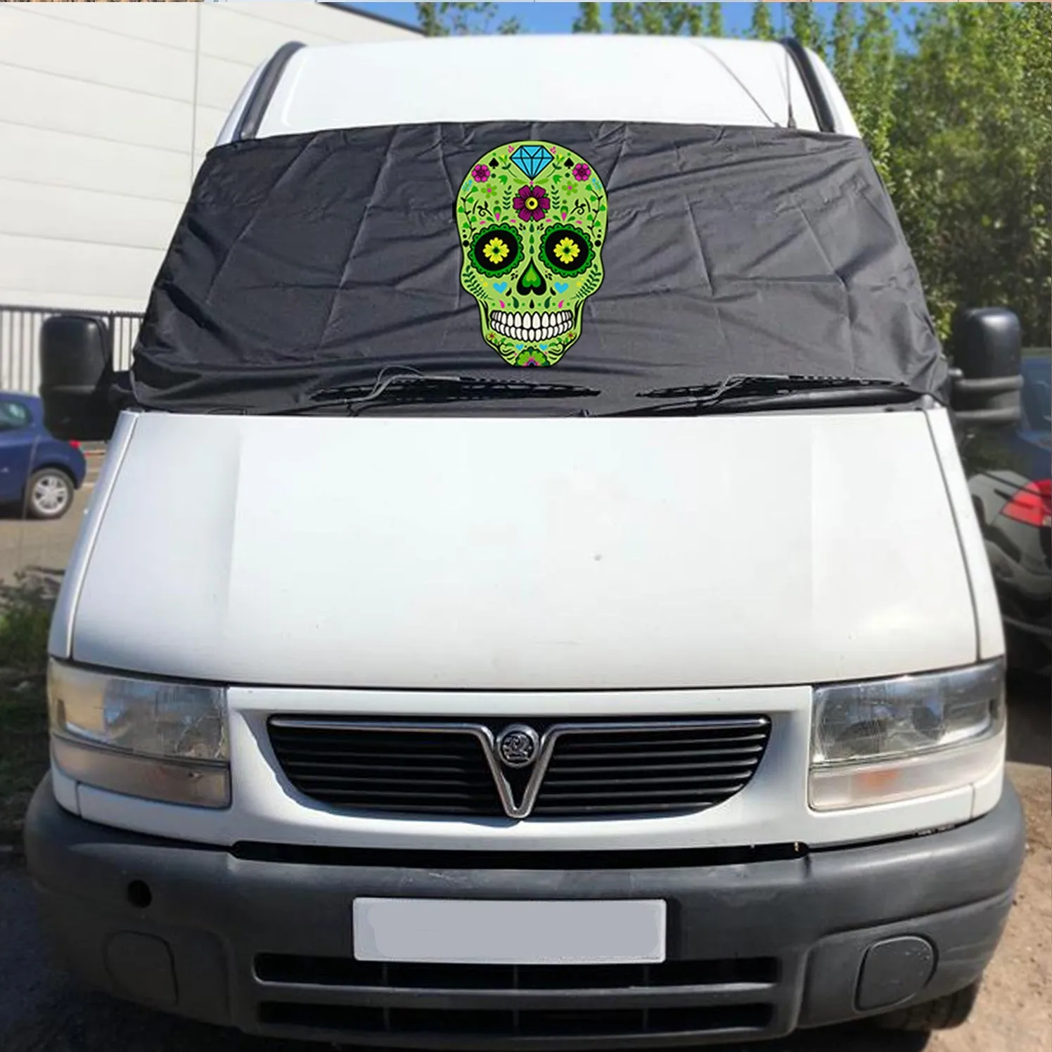 Ducato, Boxer, Relay Motorhome Screen Wrap 1993 - 2006 - Sugar Skull