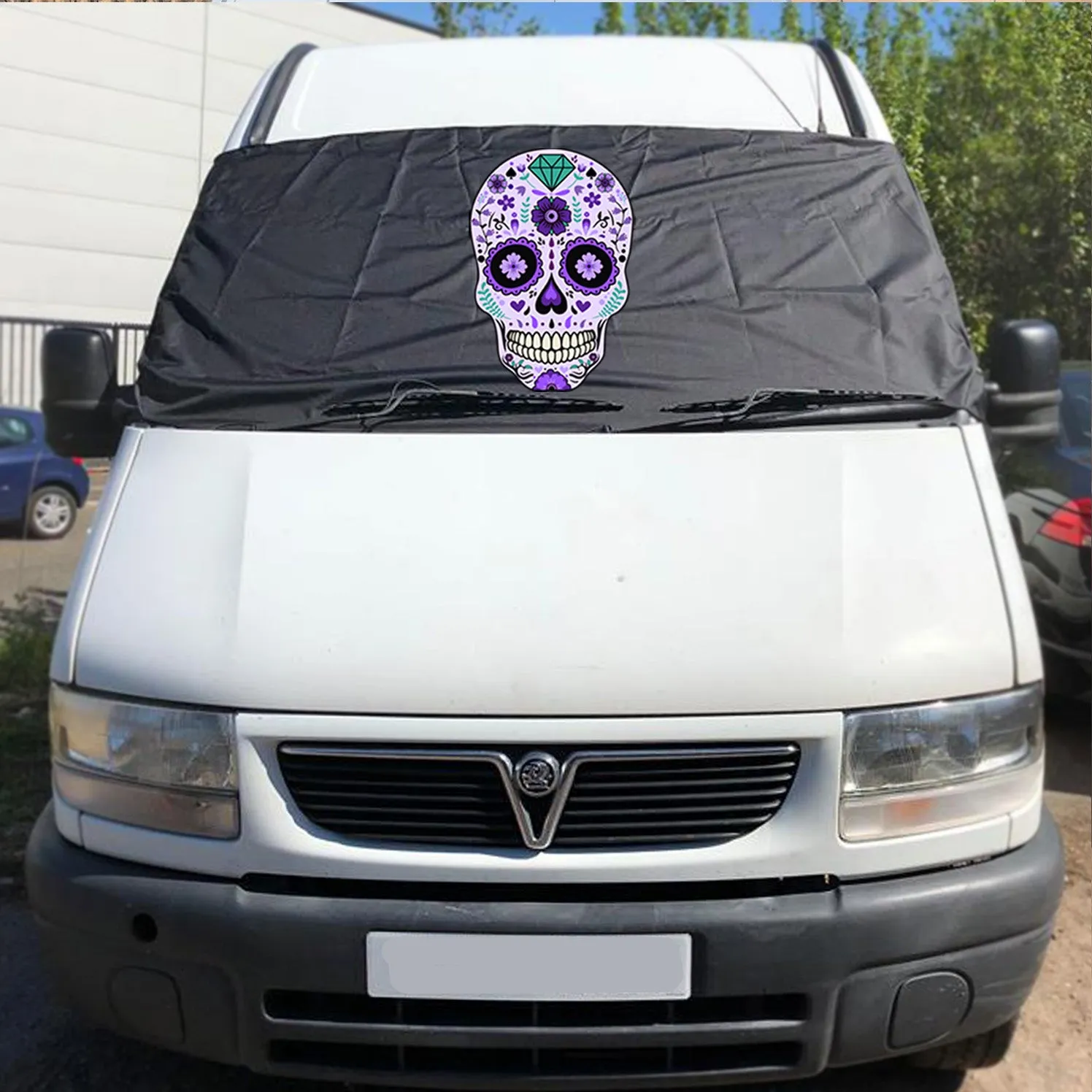 Ducato, Boxer, Relay Motorhome Screen Wrap 1993 - 2006 - Sugar Skull