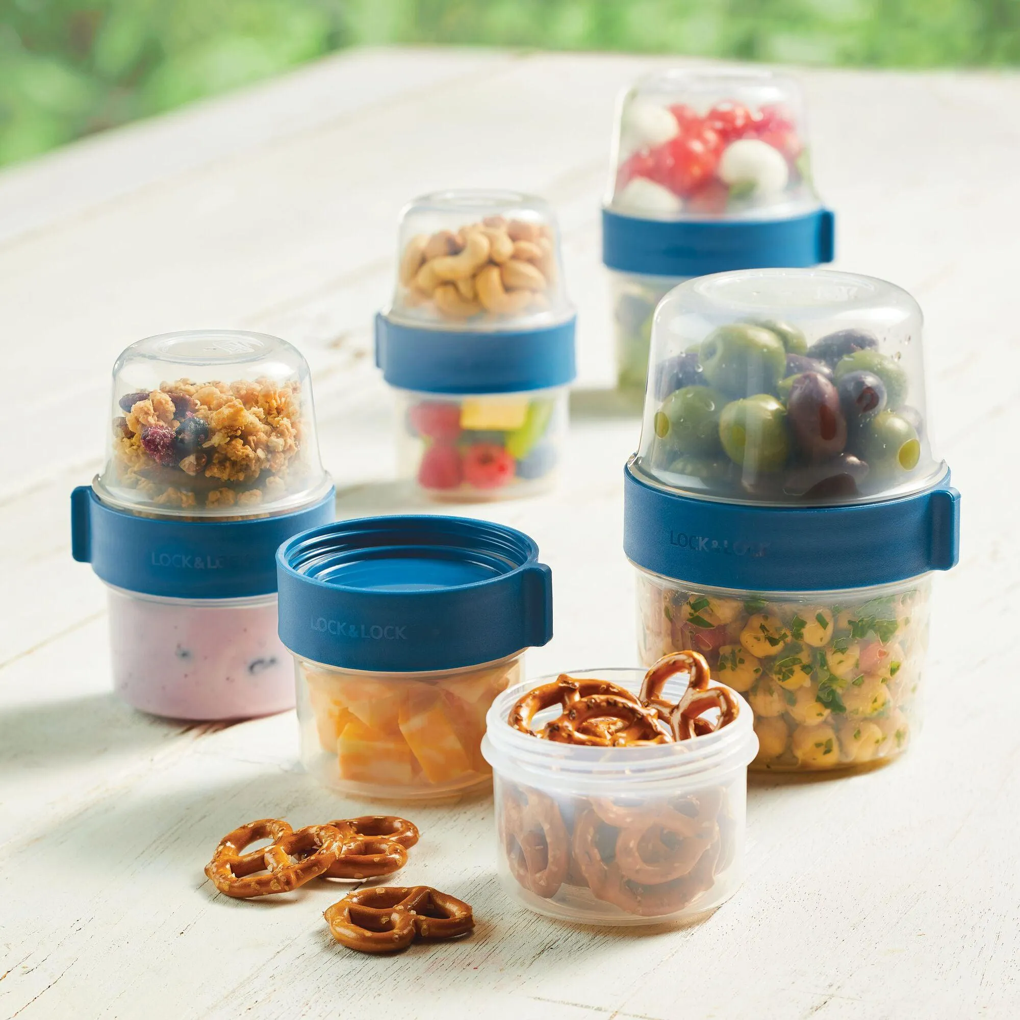 Easy Essentials Twist 10-Piece Two-Way Food Storage Set