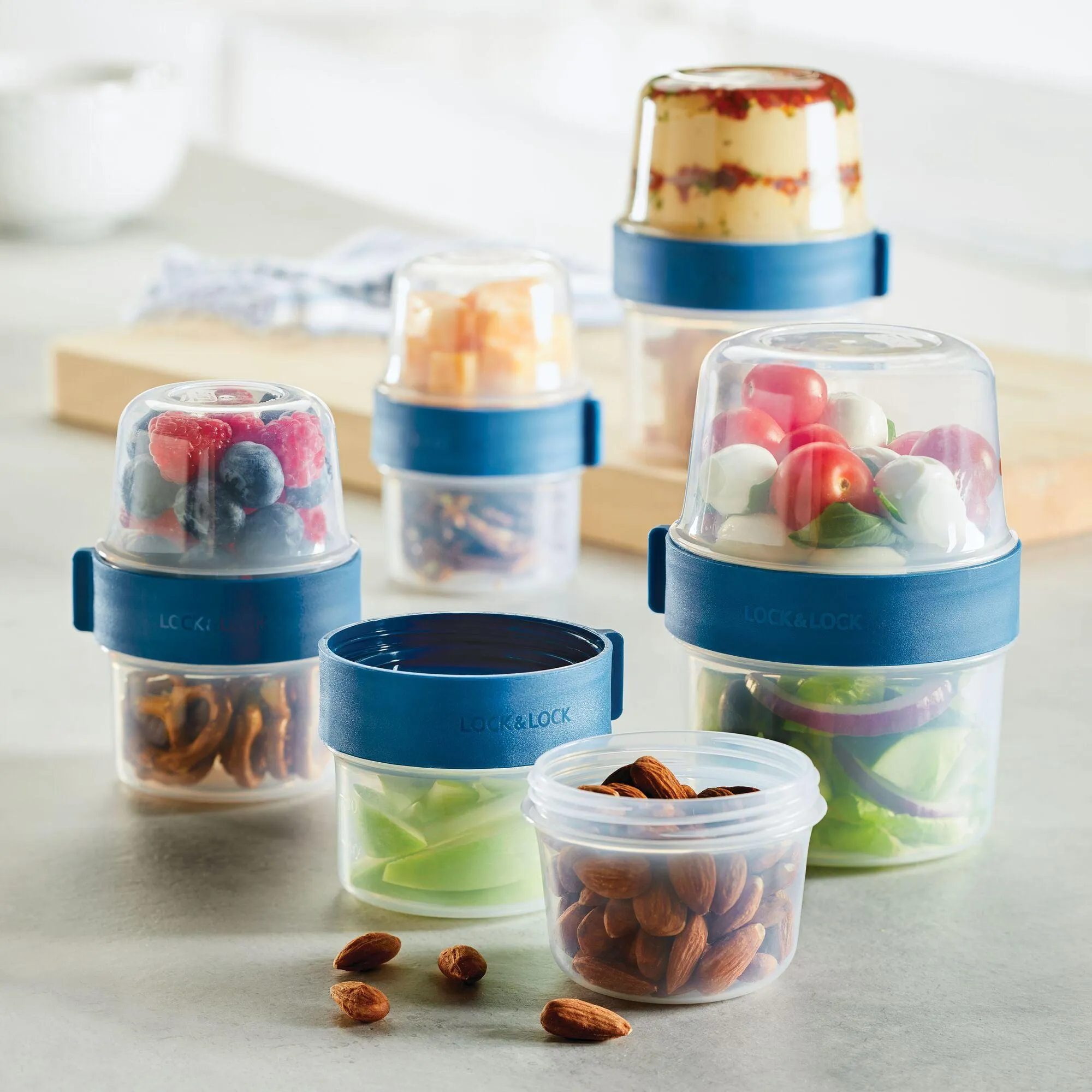 Easy Essentials Twist 10-Piece Two-Way Food Storage Set