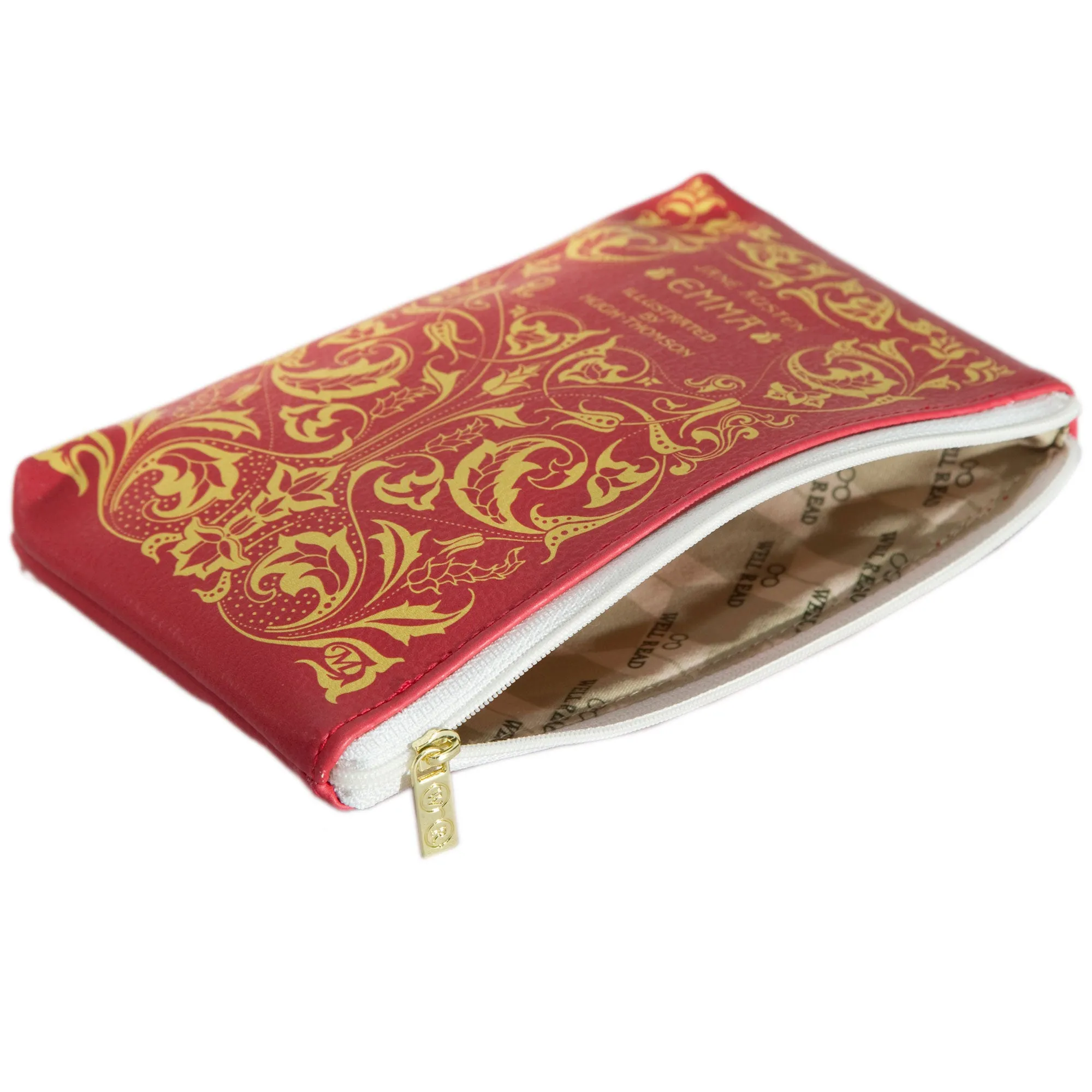 Emma Book Pouch Purse Clutch