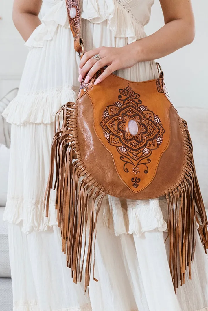 ETERNITY LEATHER BAG TAN