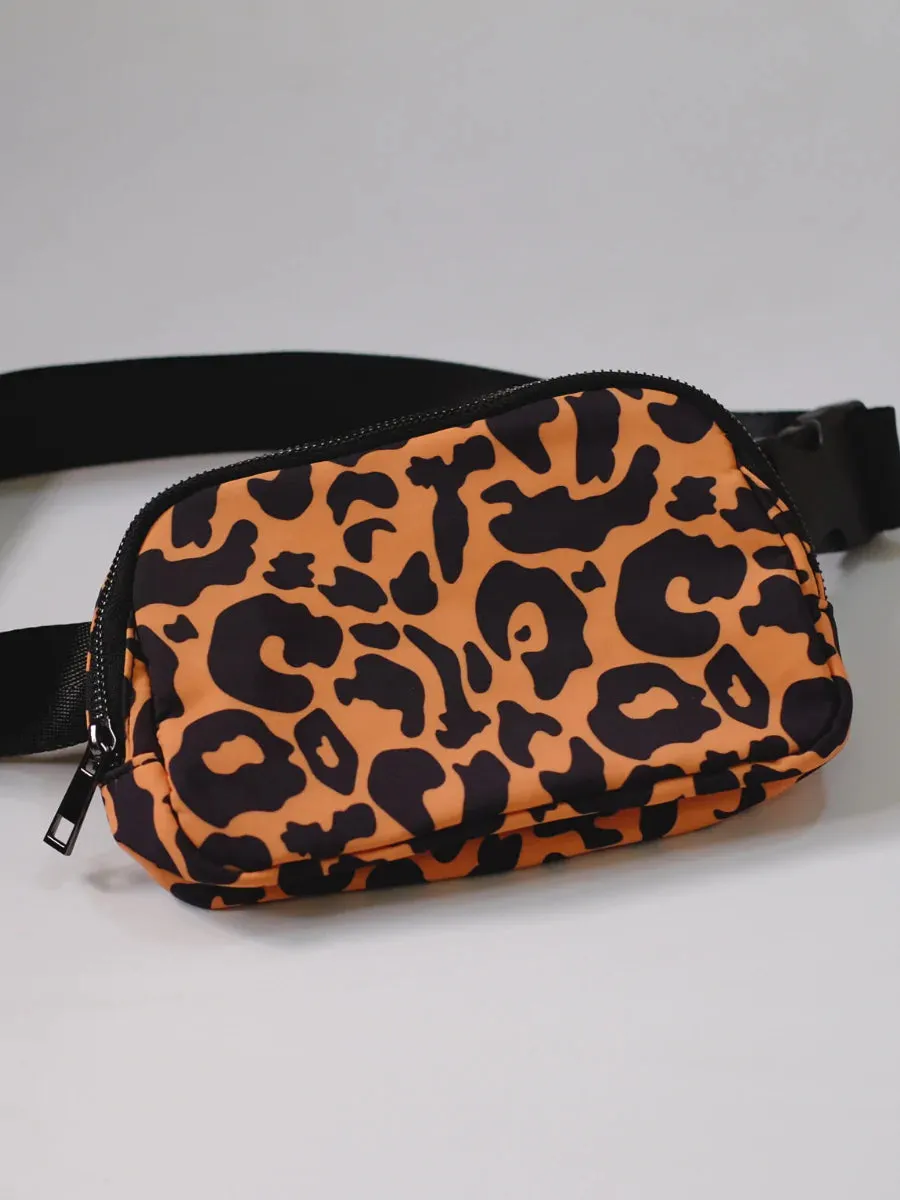 Everyday Belt Bag in Leopard