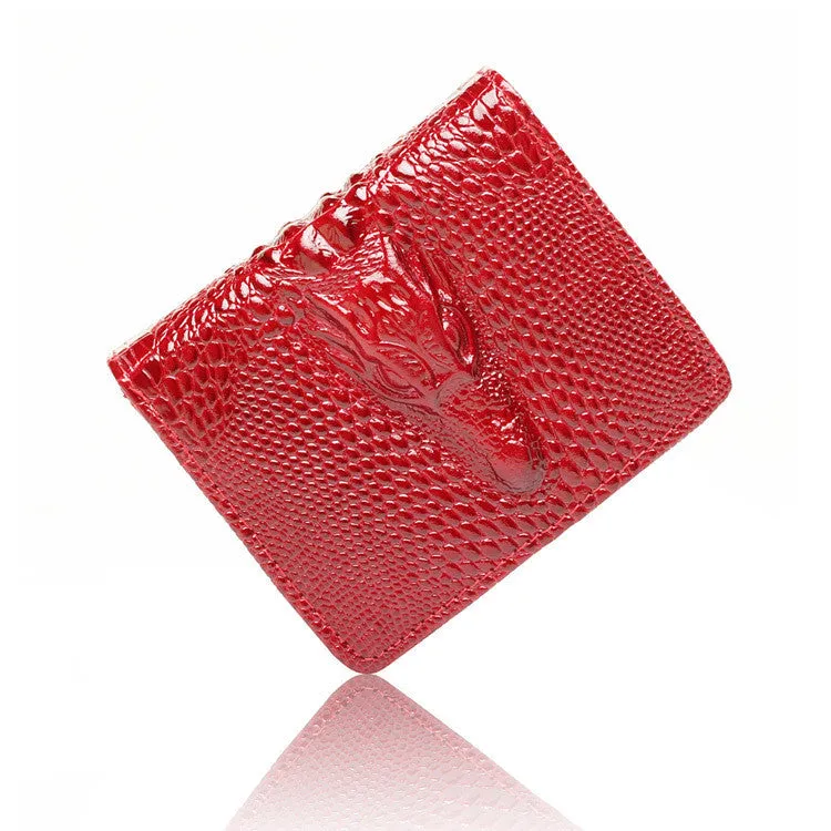 Fashion Leather women wallet, Crocodile Wallet,Fashion Women Purse