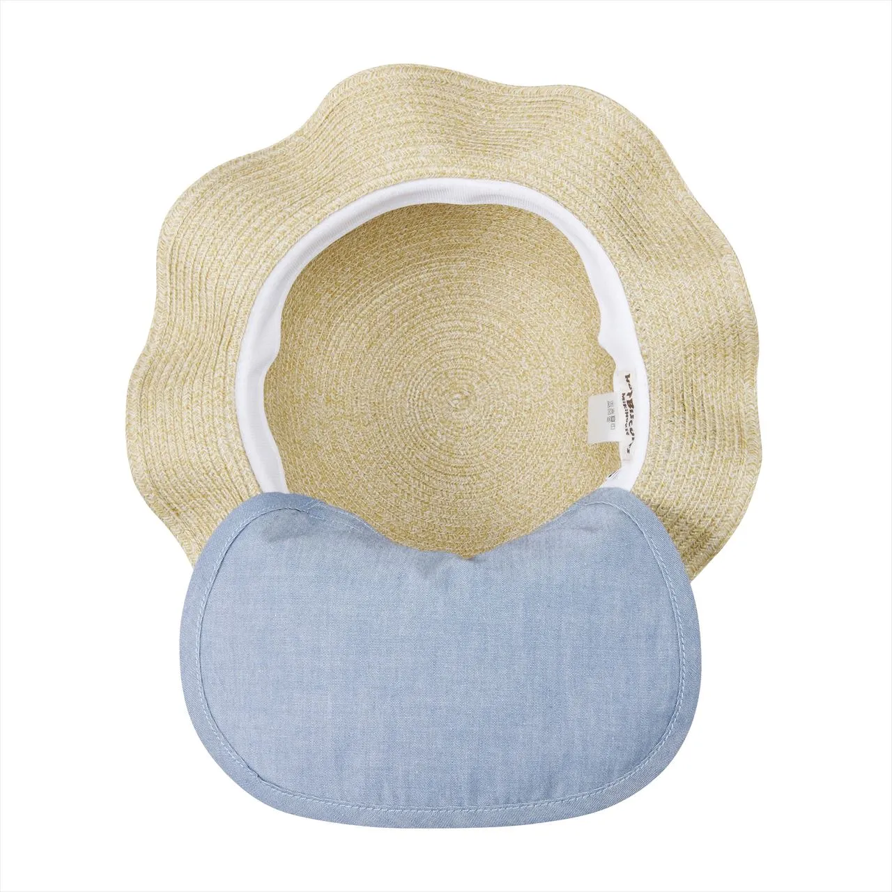 Faux Straw Sun Hat (UV Protection)