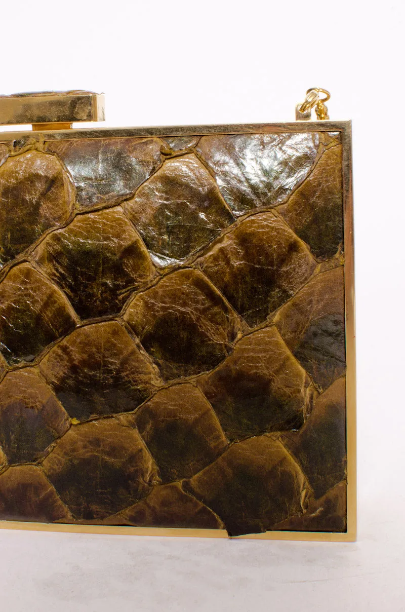 FISH SCALE PURSE