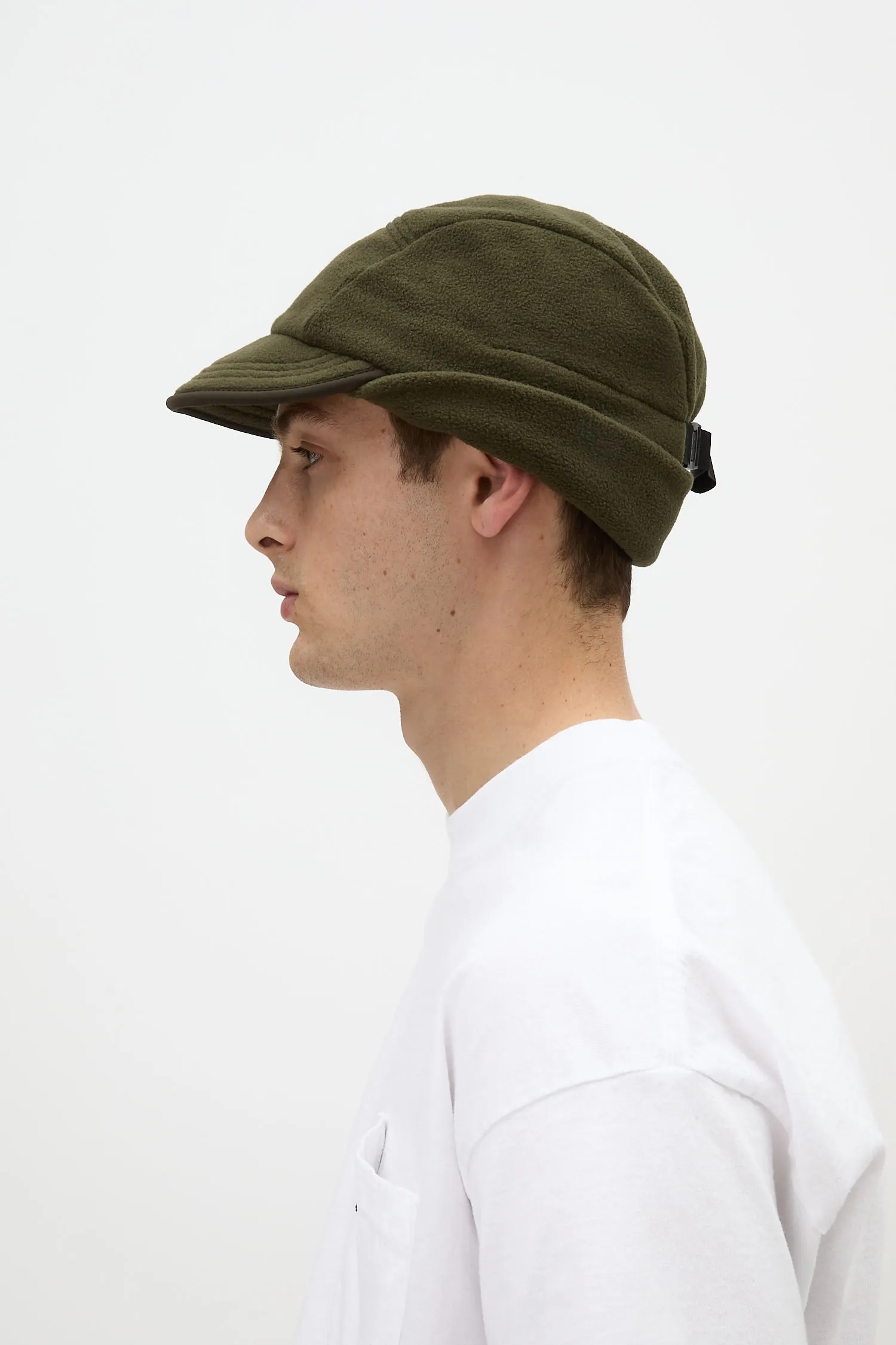 Fleece Run Hat - Olive