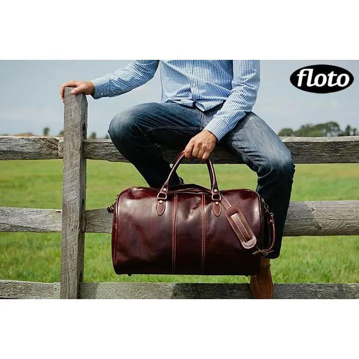 Floto Leather Venezia Duffle Bag