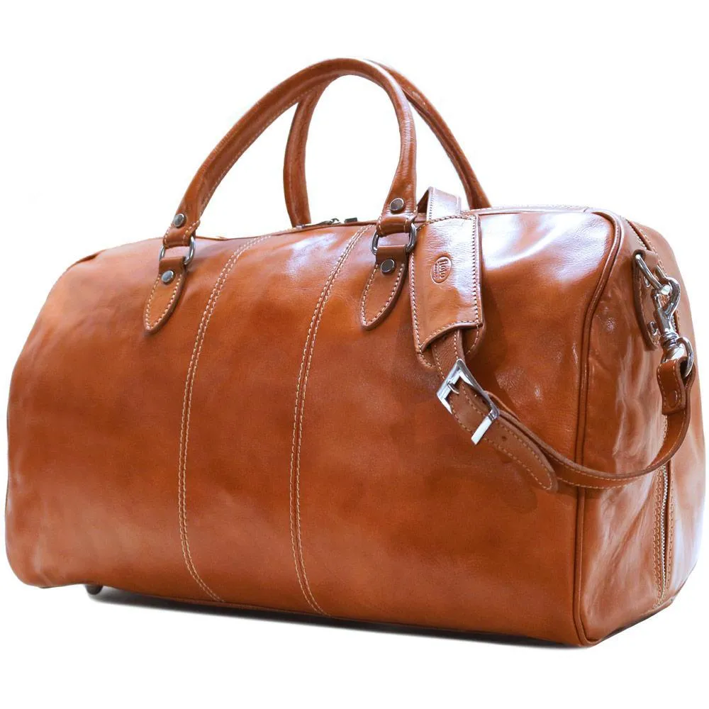 Floto Leather Venezia Duffle Bag