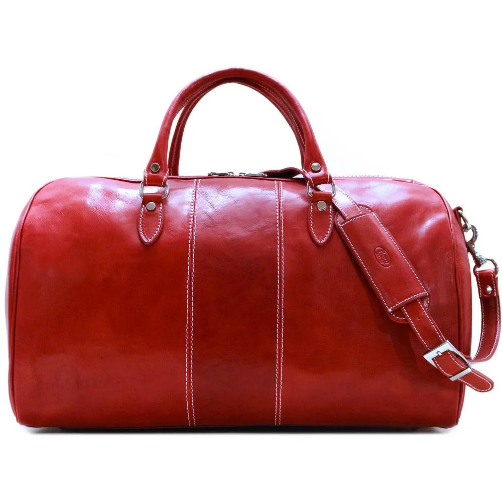 Floto Leather Venezia Duffle Bag