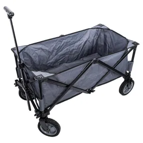 Folding Wagon with Storage Bag - 90cm x 49cm x 58cm