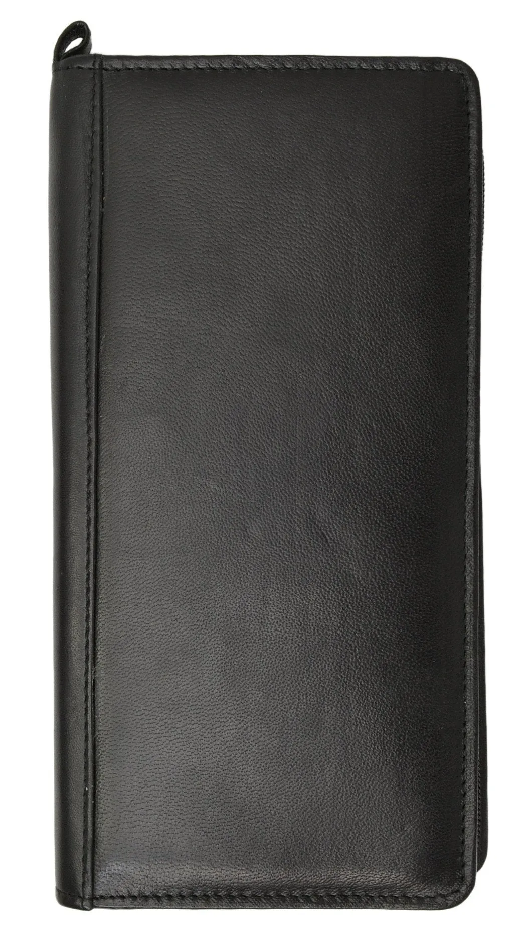 Genuine leather Black Passport Credit card ID Holder Travel Organizer by Marshal L 663