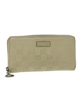 GG Canvas Guccissima Long Wallet - Beige