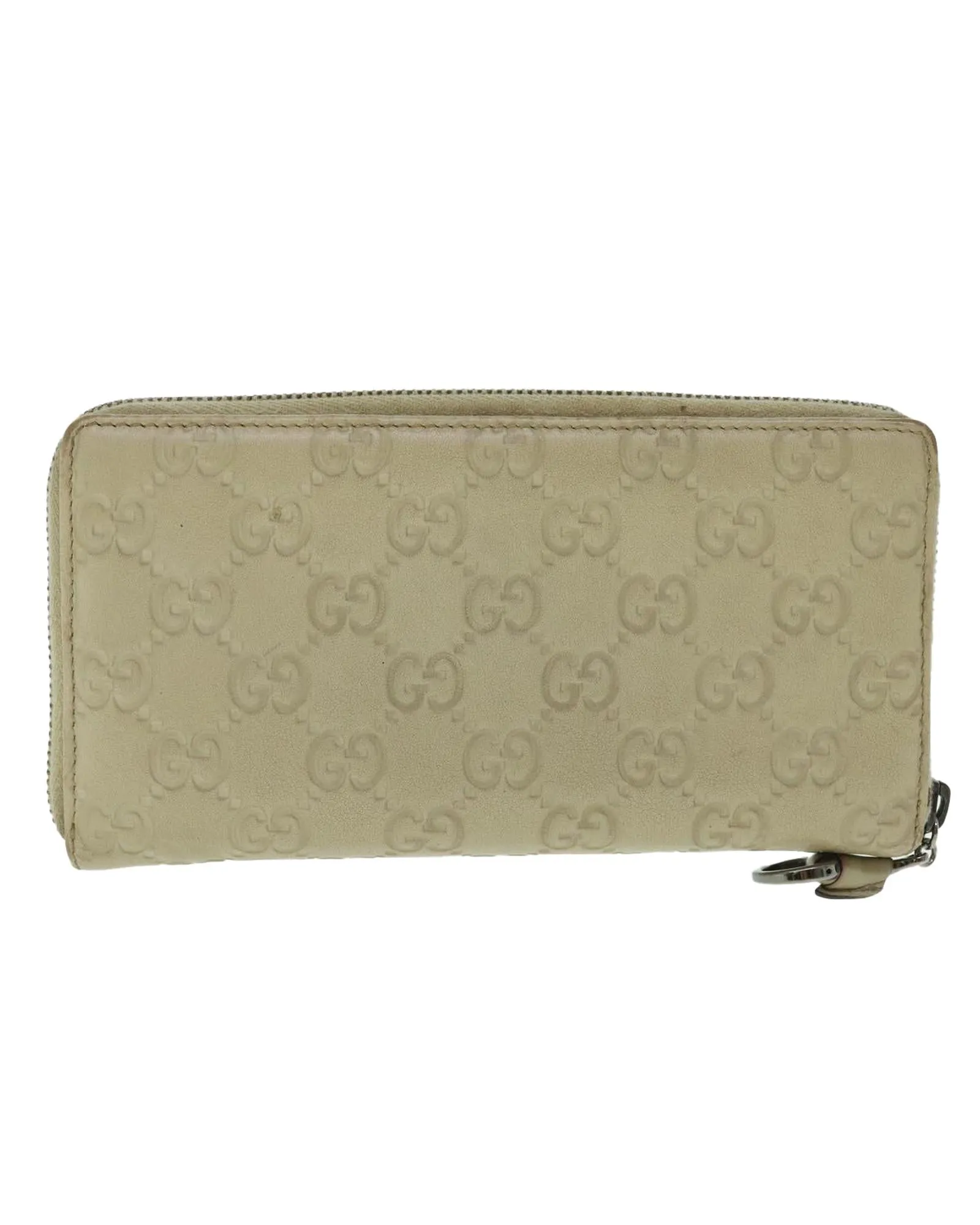 GG Canvas Guccissima Long Wallet - Beige