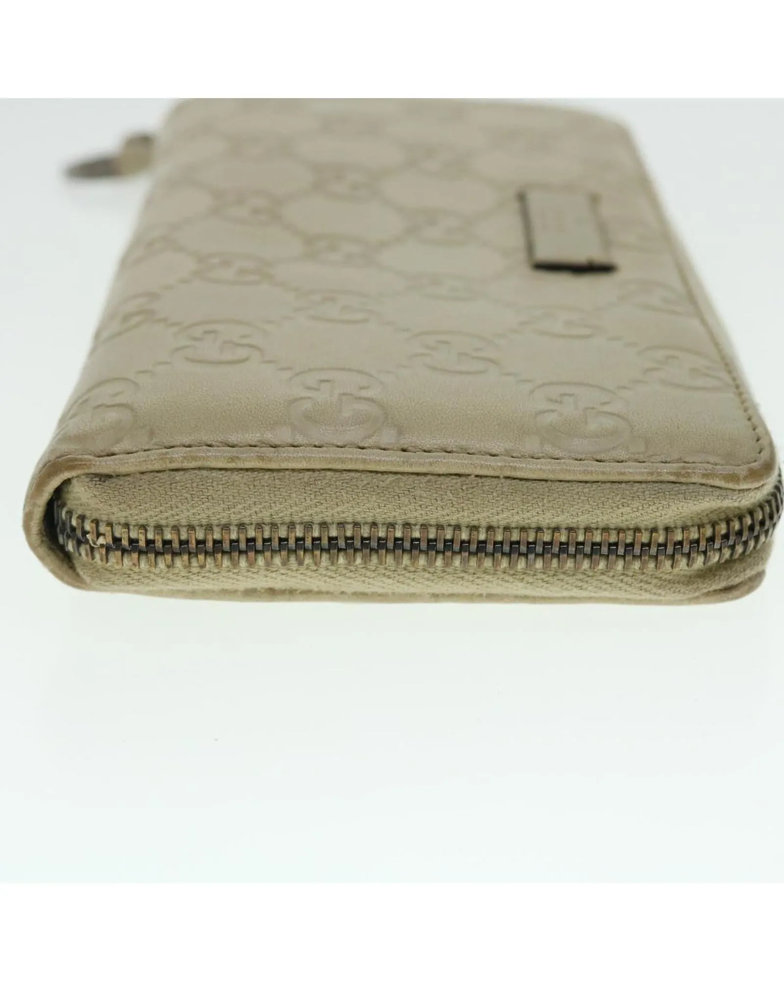 GG Canvas Guccissima Long Wallet - Beige