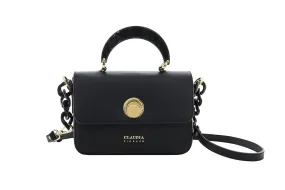 Giulia Smooth Calf Leather Crossbody Bag by Claudia Firenze