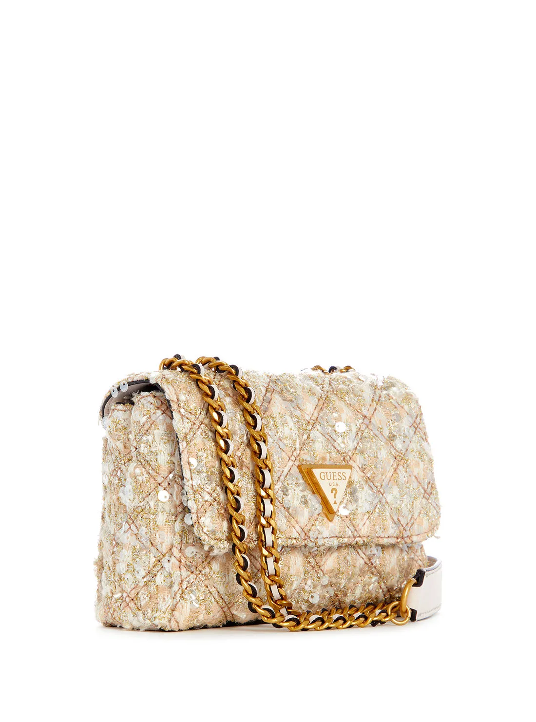 Gold Giully Mini Crossbody Bag