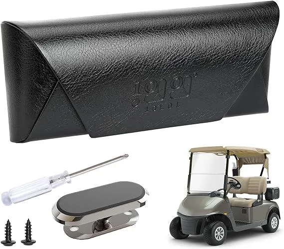 Golf Cart Glasses Sunglasses Case PU Leather Sunglasses Organizer Box - 10L0L