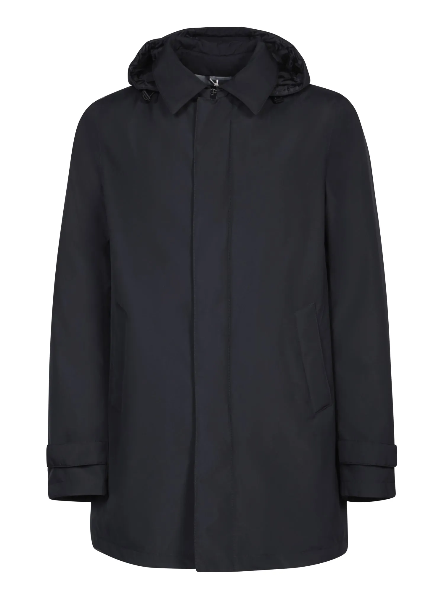 Goretex Black Three-Quarter Coat