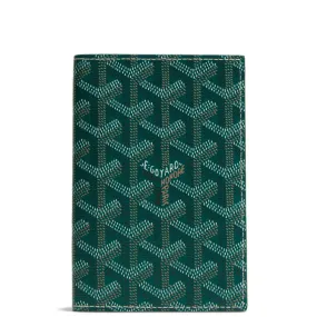 GOYARD Grenelle Passport Cover-Green