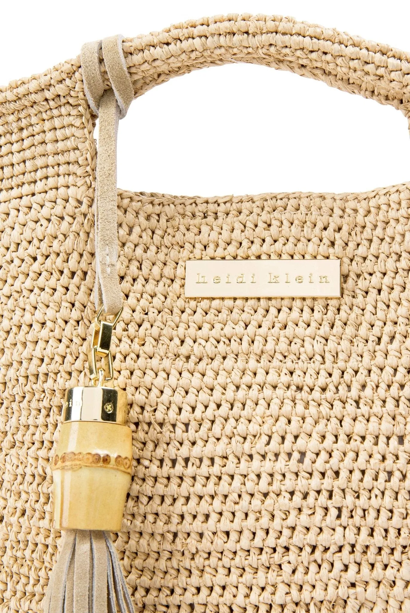 Grace Bay Mini Raffia Bucket Bag