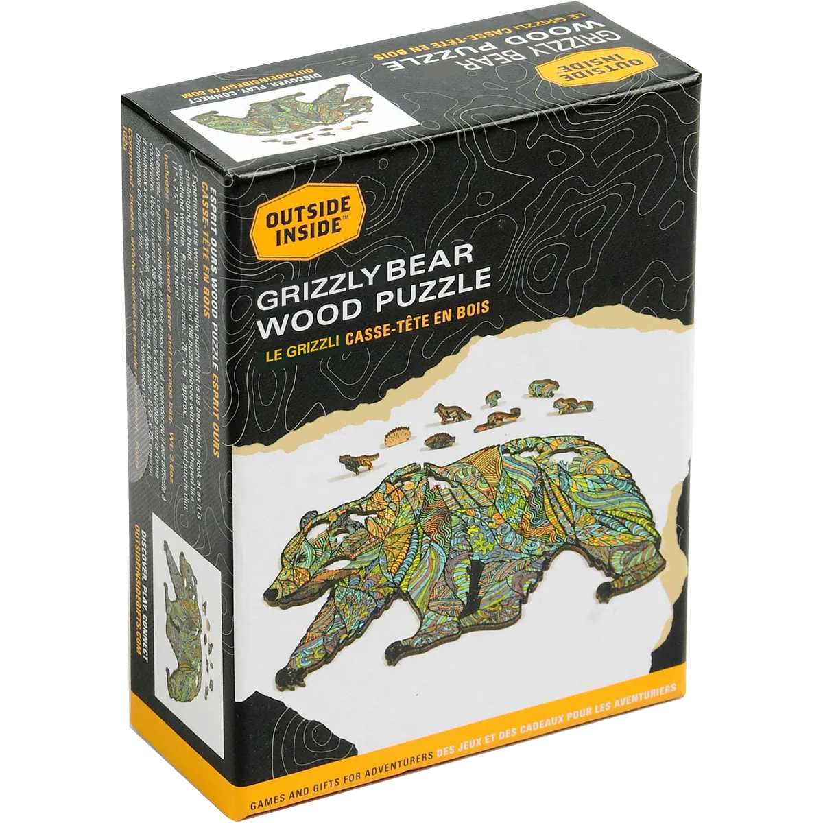 Grizzly Bear Wood Puzzle