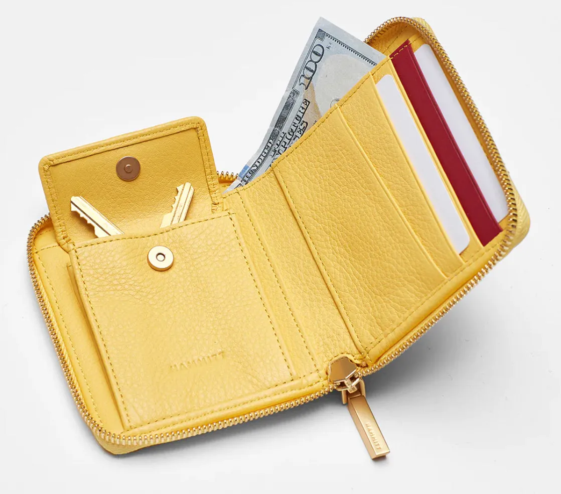 Hammitt 5 North Wallet in Sacha Yellow