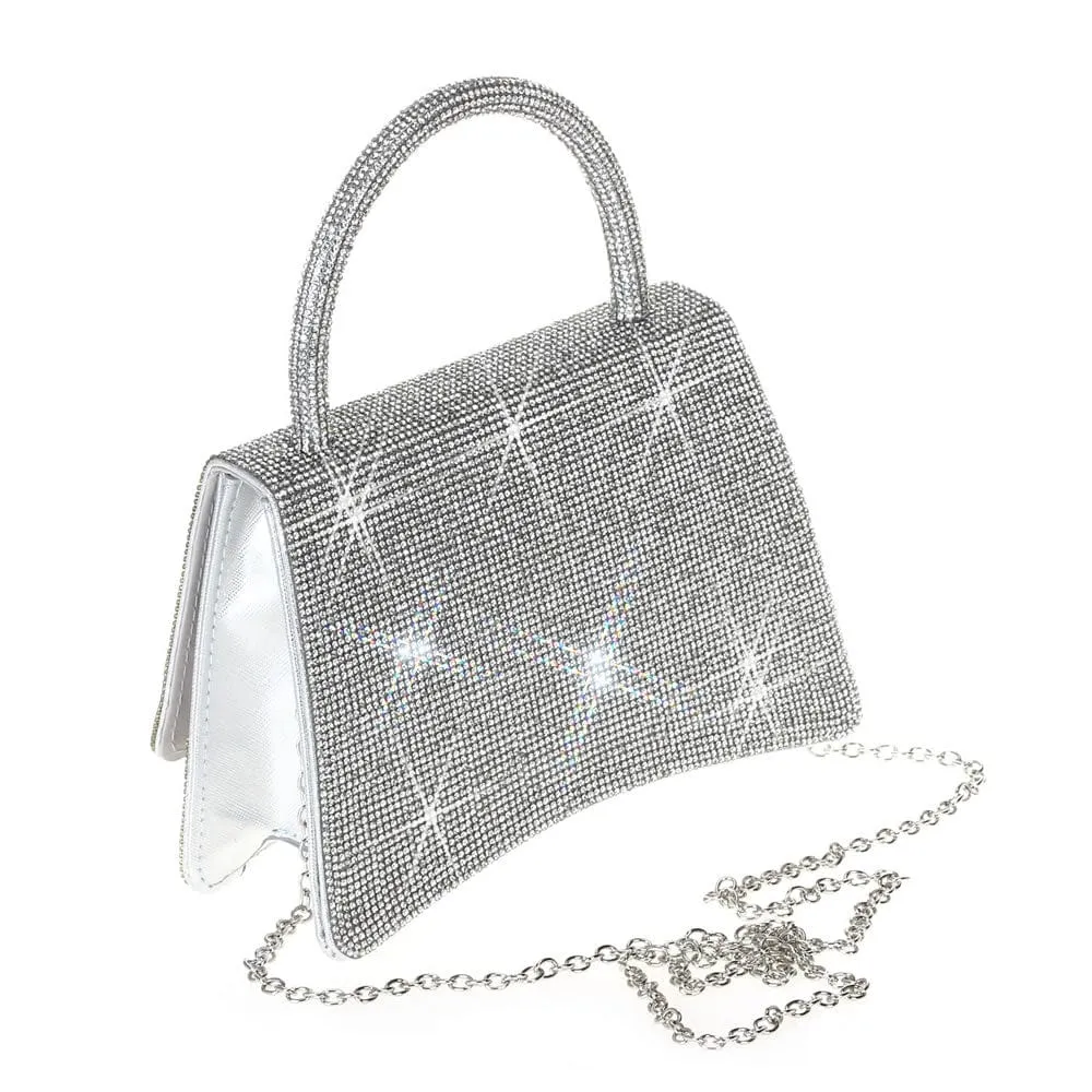 HD3897 Amilia Structure Sparkle Satchel