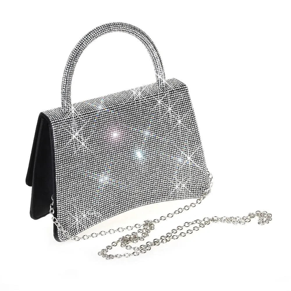 HD3897 Amilia Structure Sparkle Satchel