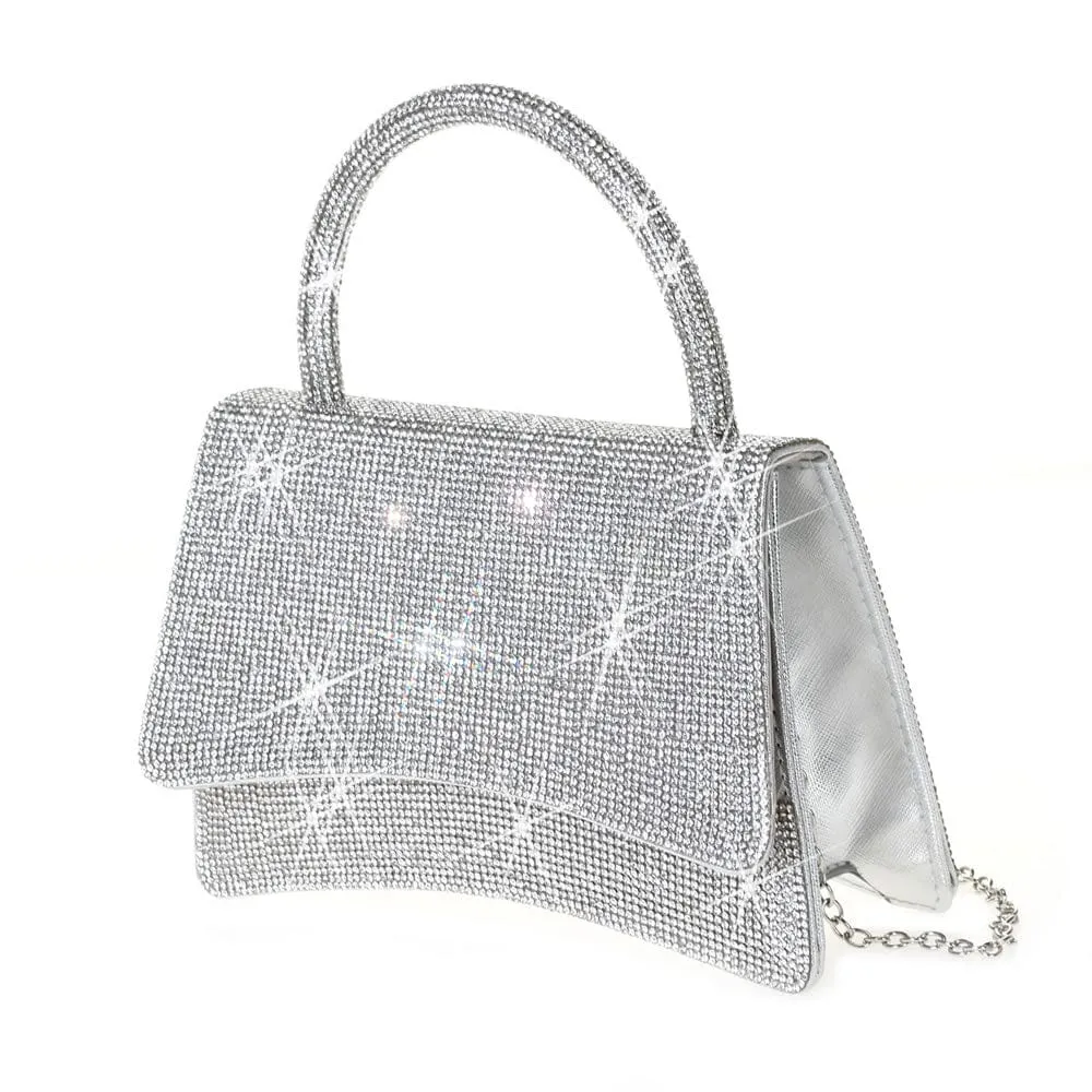 HD3897 Amilia Structure Sparkle Satchel