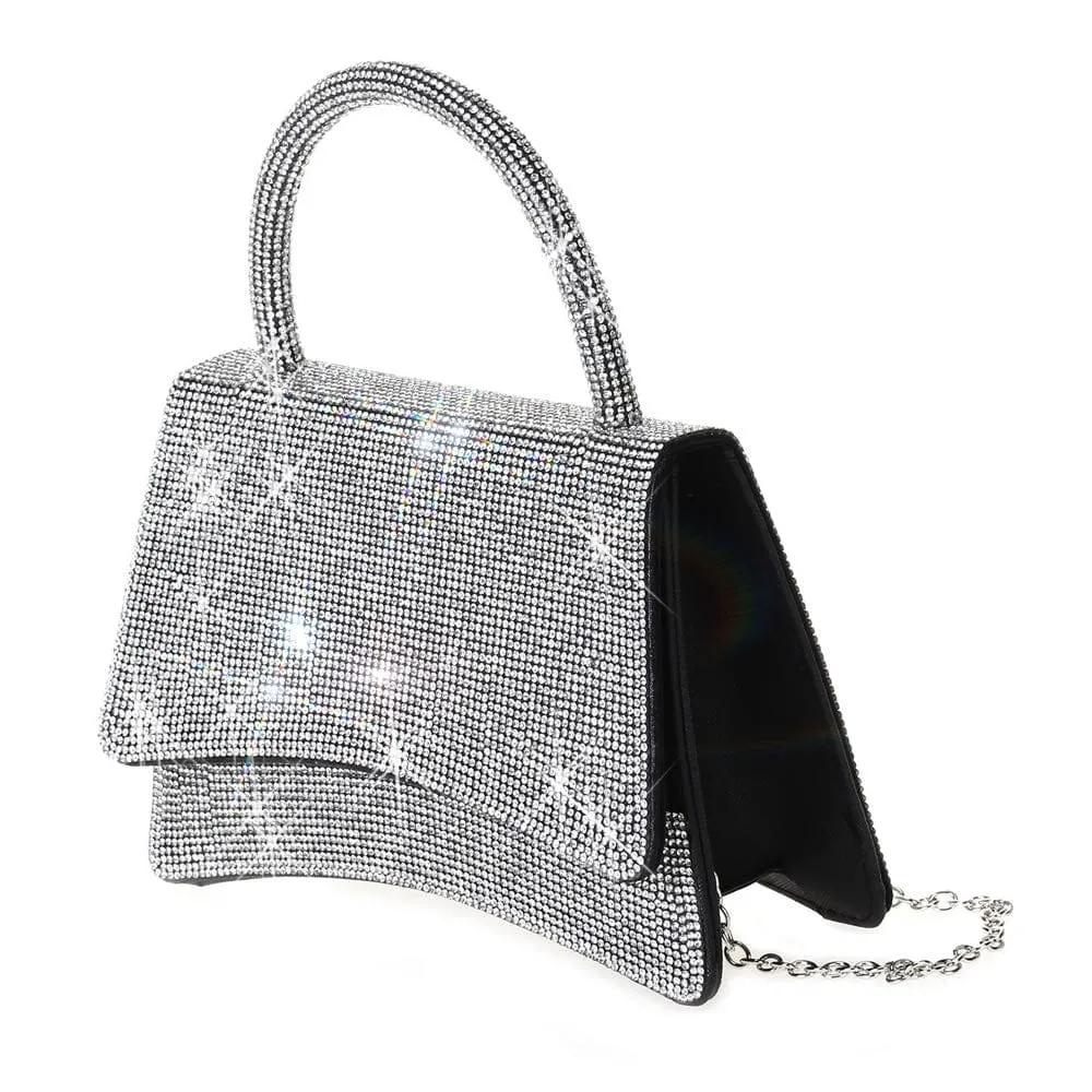 HD3897 Amilia Structure Sparkle Satchel